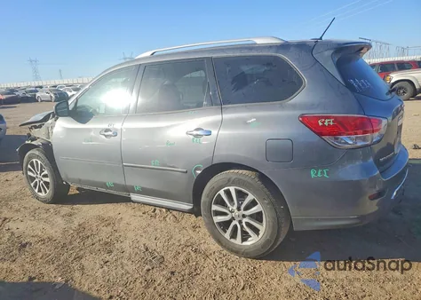 2016 Nissan Pathfinder S из США, поврежденный, VIN 5N1AR2MN0GC612618